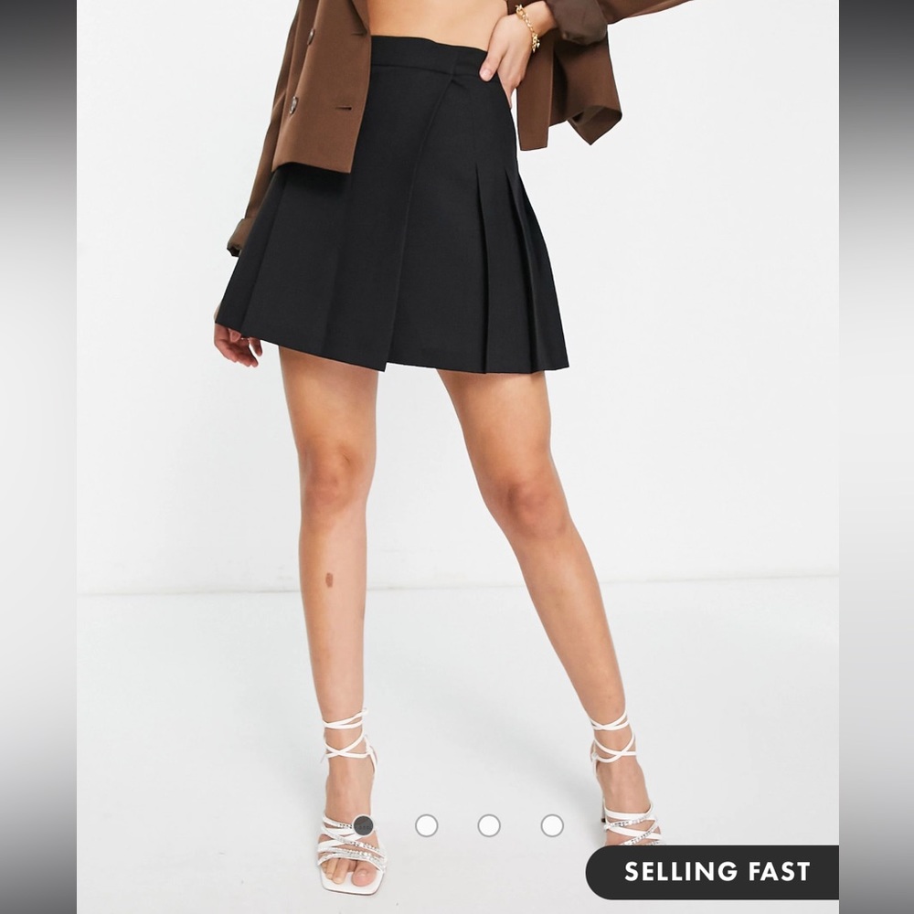 ASOS Pleated Mini Skirt